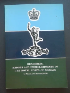Headdress, Badges, and Embellishments of the Royal Corps of Signals Book - Picture 1 of 6