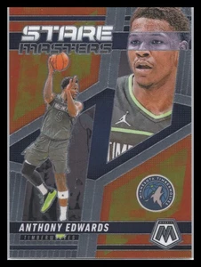 2024 Mosaic Basketball #10 Anthony Edwards Stare Masters Minnesota - Picture 1 of 2