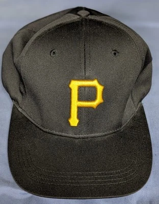  Pittsburgh Pirates Sports black Hat Cap Size OSFM adjustable back - Image 1 of 4