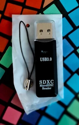 2 In 1 USB 3.0 Speicherkarteleser Karte Reader für TF SD/ Micro SD/ SDHC/SDXC - Bild 1 von 4