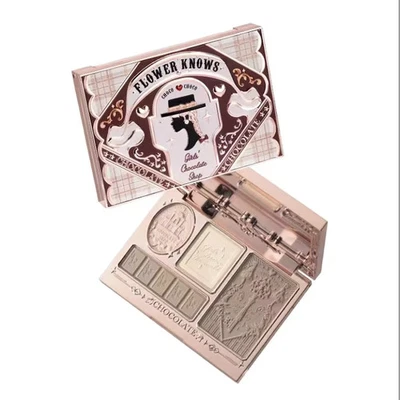 Flower Knows Chocolate Wonder-Shop Highlighter Contour Powder Face Palette For B - Image 1 of 4