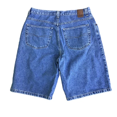 Vintage Anchor Blue Shorts Men Sz 36 Baggy Relaxed Fit Blue Denim Skater - Image 1 of 4