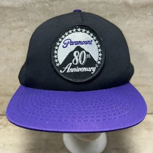 Vintage 1992 Paramount 80th Anniversary Patch SnapBack Mütze - Bild 1 von 7