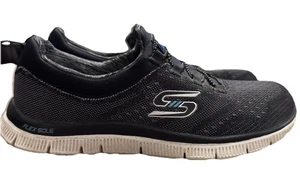 Skechers Flex Sole Damengröße 8 schwarz Turnschuhe leicht bequem Wandern - Bild 1 von 7