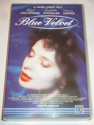Blue Velvet - VHS/Thriller/Kyle MacLachlan/Dennis Hopper/Isabella Rossellini - Bild 1 von 2