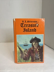 Treasure Island by R.L. Stevenson, Legendary Classics 1982, Hardcover - Picture 1 of 9