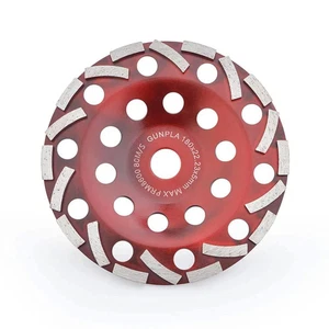 180Mm X 22,2Mm Diamond Grinding Disc Abrasive Cup 7 Inch Wheel Segment DD - Picture 1 of 7