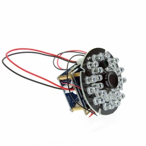 H.264 720P1MP USB Webcam w/ 12mm Lens 24LEDs IR-CUT HD Camera Module CMOS OV9712 - Picture 1 of 11