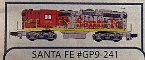 Williams #241 GP-9 Diesellok (werkseitig versiegelt) NEUWERTIG!!! - Bild 1 von 6