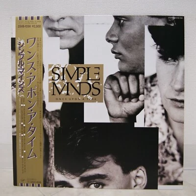 SIMPLE MINDS / ONCE UPON A TIME JAPAN ISSUE LP W/OBI, INSERT - Image 1 of 4
