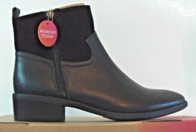 Comfortiva Mujer CARTER Negro Informal Botines Zapatos 10 Medianos Foto 1 de 4