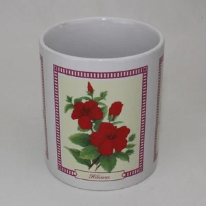 Hilo Hattie Tropical Flowers Coffee Mug in Box 2005 Hibiscus Birds of Paradise - Picture 1 of 16