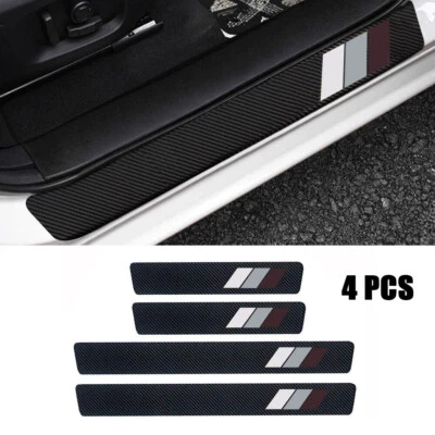 4X For Toyota Hilux Door Sill Plate Scuff Anti Scratch Decal Stickers Protector - image 1 of 4