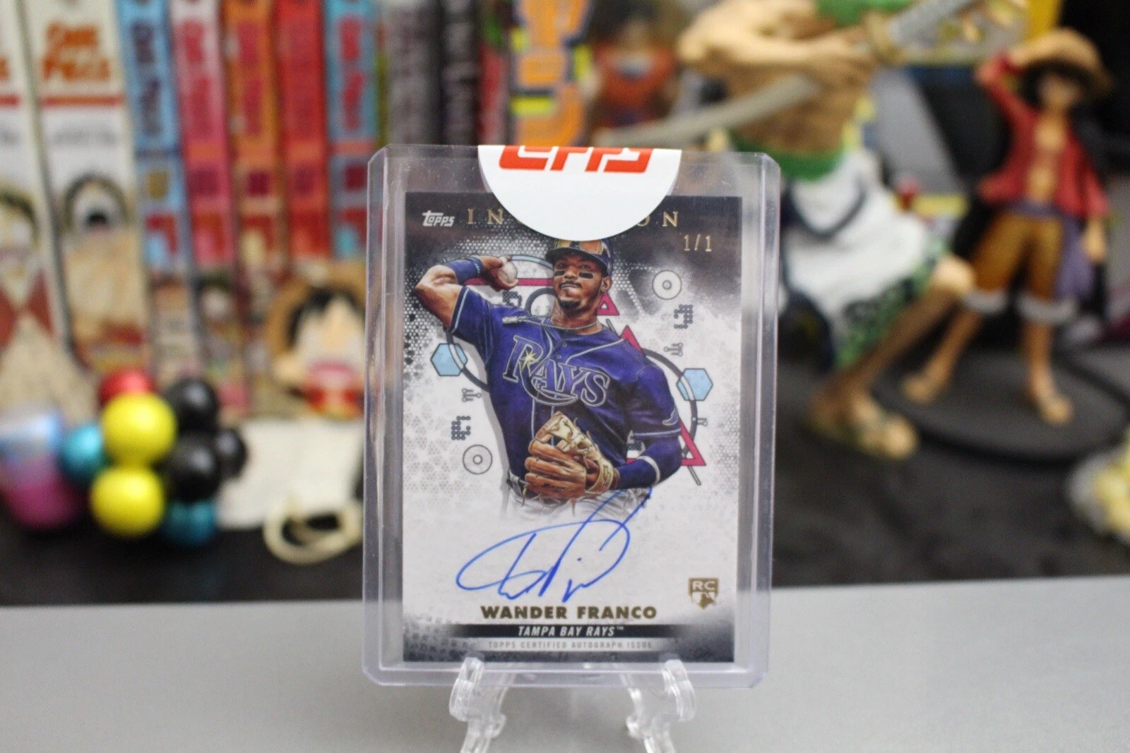 2022 Topps Inception Wander Franco Auto Inception 1/1 Rookies & Emerging Stars