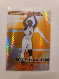 2022 UD Goodwin Champions Platinum High Adrian Griffen Jr. RC #GP-AG Orange /499 - Picture 1 of 2