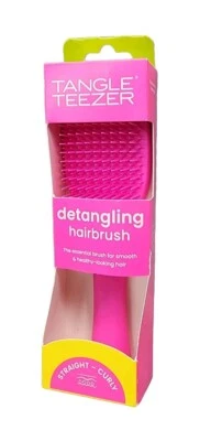 Cepillo de pelo seco y húmedo rosa recto/rizado The Essential Detangler Foto 1 de 4