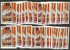 Lot of 36 1991 Upper Deck Final Edition Ryan Klesko #8F - Diamond Skills