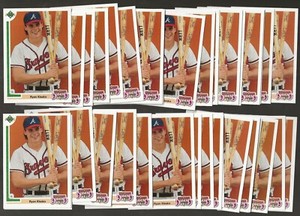 Lot of 36 1991 Upper Deck Final Edition Ryan Klesko #8F - Diamond Skills