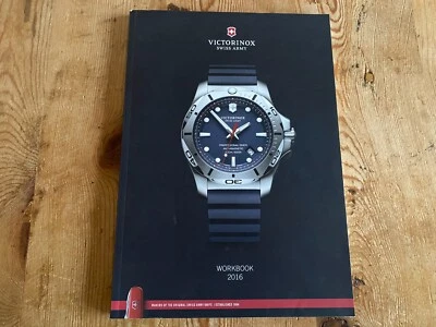 VICTORINOX - Arbeitsbuch 2016 - Uhrenkatalog - Spanisch Foto 1 de 4