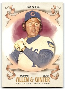 2021 Topps Allen & Ginter Ron Santo Baseball Cards #86
