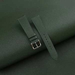Calfskin Waldgrün Bitterleder Uhrenarmband Band 18 mm 20 mm 22 mm - Bild 1 von 11