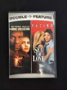The Bone Collector / Sea Of Love - DVD DOUBLE FEATURE FREE SHIPPING - Picture 1 of 4
