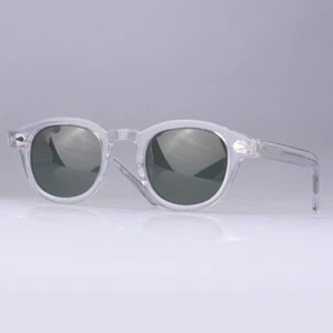 Herren Grün Sonnenbrille Damen G15 Polarisierte Brille Johnny Depp Kristallbrille - Bild 1 von 8