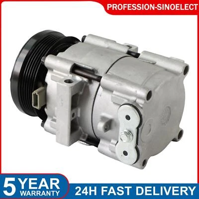 Compresor de aire acondicionado para Ford Crown Victoria Mercury Grand Marquis 1994-2002 4,6 L Foto 1 de 4