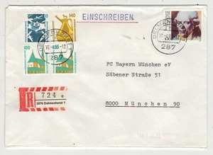 Beleg Deutschland 1993 einschreiben 2870 Delmenhorst 1 - Bild 1 von 2