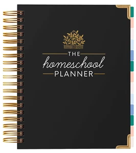 The Homeschool Planner: Beautiful and Undated with Monthly Tabs | to Do List, Go - Picture 1 of 12