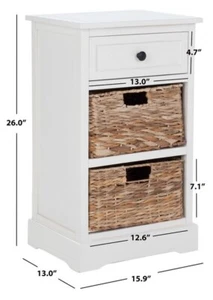 Safavieh CARRIE SIDE TABLE, Reduced Price 2172749872 AMH5700C - Picture 1 of 5