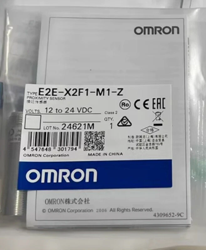 E2E-X2F1-M1-Z 1PCS Brand New Omron Proximity Switch Fast Ship E2EX2F1M1Z - Image 1 of 1