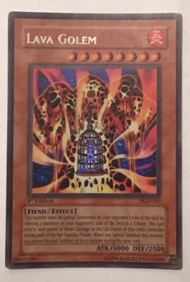 Lava Golem PGD-107 Pharaonic Guardian 1st Edition NM/M - Image 1 of 4