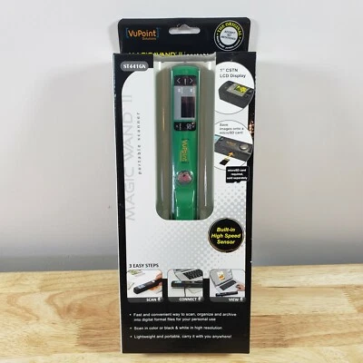 VuPoint Magic Wand II 2 Portable Scanner Handheld Pocket Color 900 dpi - Image 1 of 4