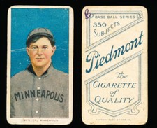 1909 T206 Piedmont - Leon "Lee" Quillin (Quillen) - portrait raw low grade