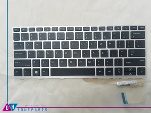 New US Backlit Keyboard for HP EliteBook 730 G5 735 G5 735 G6 830 G5 830 G6 - Afbeelding 1 van 4