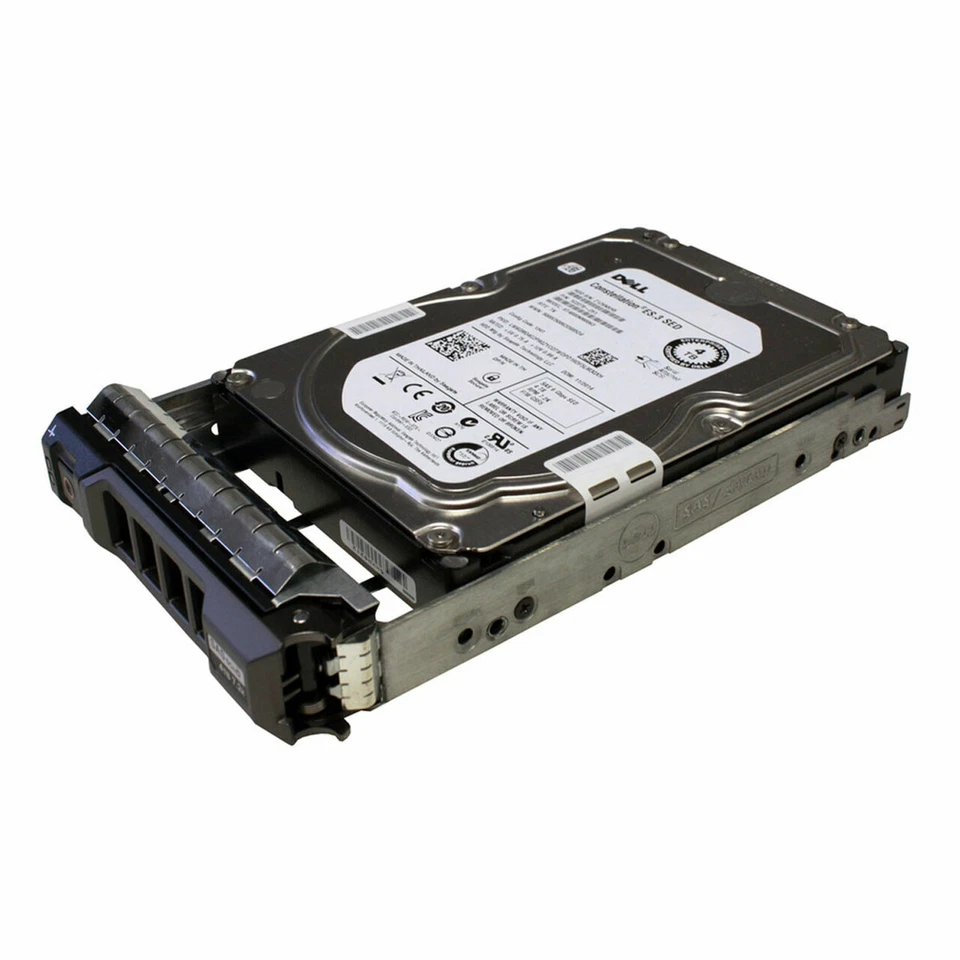 6P85J DELL 4TB 7.2K RPM 6Gb/s SED SAS Hard Drive ST4000NM0063 06P85J - Image 1 of 2