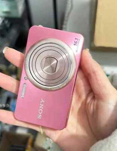 Sony Cyber shot DSC-W570 16.1MP 5x Compact Digital Camera Pink - Picture 1 of 8