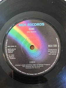 Codek - Me, Me, Me Demo  MCA 550 EX - Imagen 1 de 2