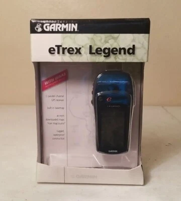 New Garmin eTrex Legend Handheld Outdoor GPS Navigation(Discontinued) 2001 - Image 1 of 4
