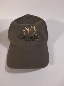 Gorra de béisbol ajustable con logotipo de hoja de arce Torontao Canadá para adultos - Imagen 1 de 4