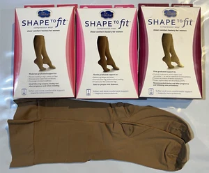 Dr. Comfort SHEER Graduated Compression Knee Highs / 10-15 / 15-20 /20-30 mmHg - Picture 1 of 6