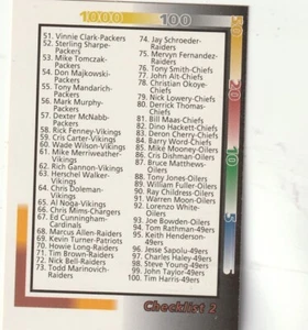 FREE SHIPPING-MINT-1992 Wild Card Checklist Checklist #247 - Picture 1 of 1
