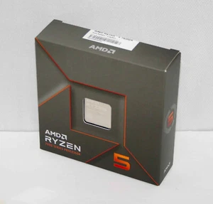 AMD Ryzen 5 7600X 6-core 12-thread Desktop Processor Socket AM5 NEW in box - Picture 1 of 3