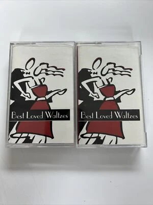 Cassette tapes music song vtg mix lot 2 set Best loved Waltzes BMG 1997 dances - Image 1 of 3