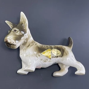 Scottish Terrier Dog Figurine Vintage Porcelain Royal Dux Bohemia Czechoslovakia - Imagen 1 de 24