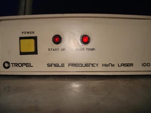 TROPEL 100 SINGLE FREQUENCY HENE LASER PWR. SUPPLY T3565 - Picture 1 of 6