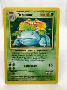 Venusaur 15/102 Holo Rare Base Set 1999 Pokemon Card WOTC - Picture 1 of 18
