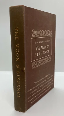 1941 "THE MOON & SIXPENCE" by W. Somerset Maugham Heritage Press Foto 1 de 4
