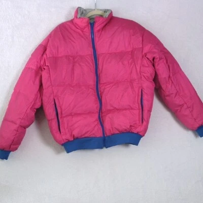Члены только женщин винтажный розовый гусь вниз пуховик пальто размер S - Изображение 1 из 4
